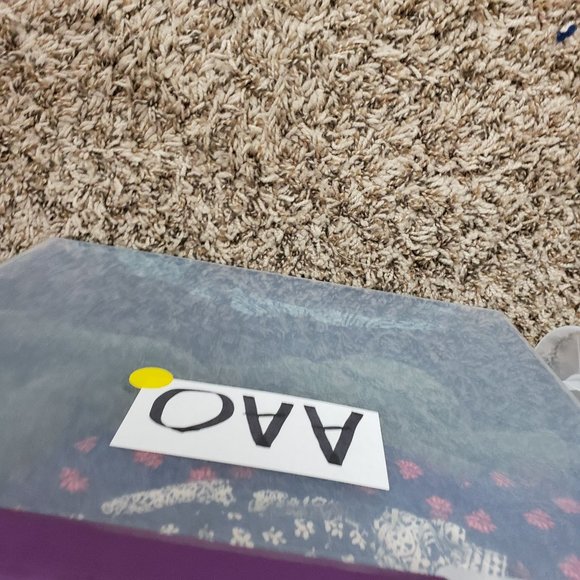 Faded Glory Women's Size 2X Long Sleeve Burnout Tee Charcoal Gray Long Sleeve - Picture 6 of 6